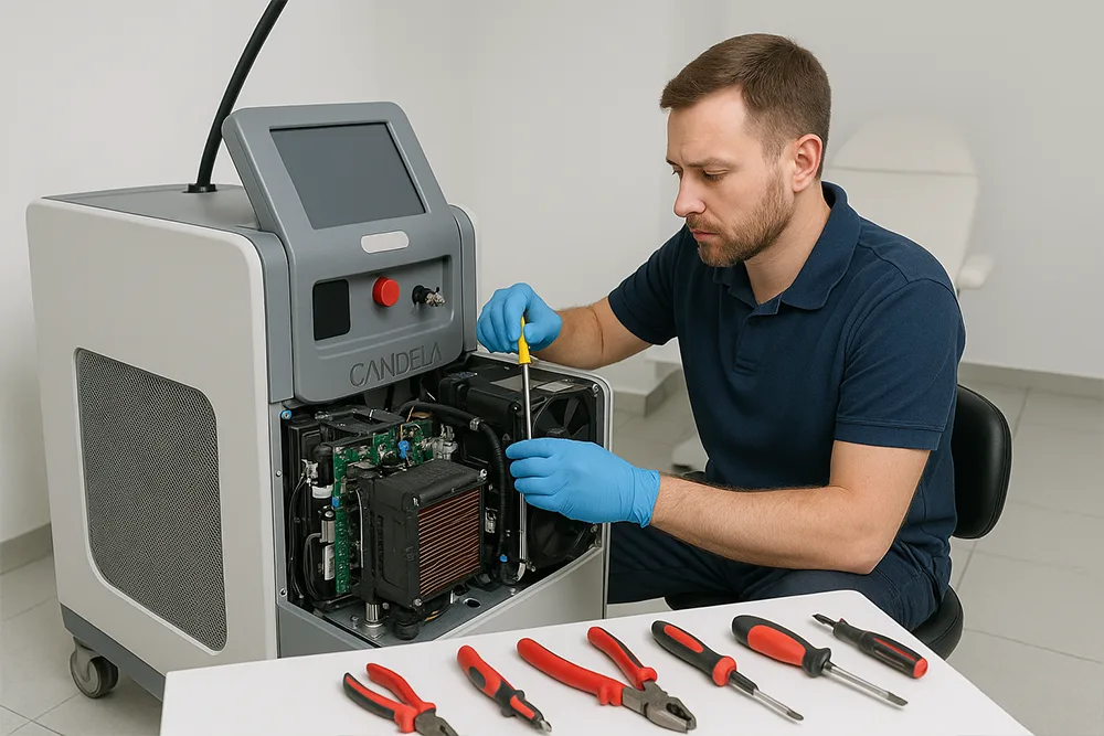 علت خرابی دستگاه لیزر الکساندرایت کندلا چیست؟