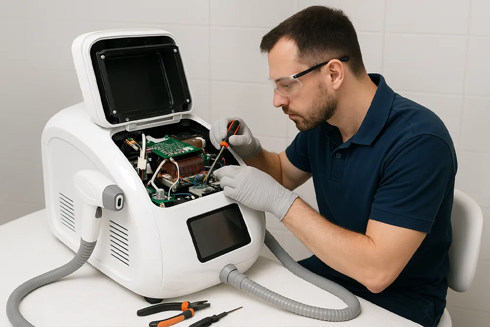 مشکلات دستگاه‌های لیزر موهای زائد